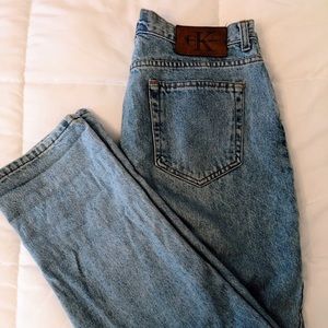 Calvin Klein Denim Mom Jeans